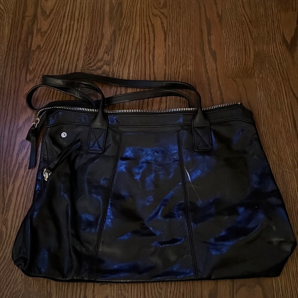 HOBO The Original black leather shoulder bag